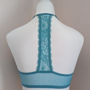 Victoria Secret Posey Lace Front-Close Push-Up Bra